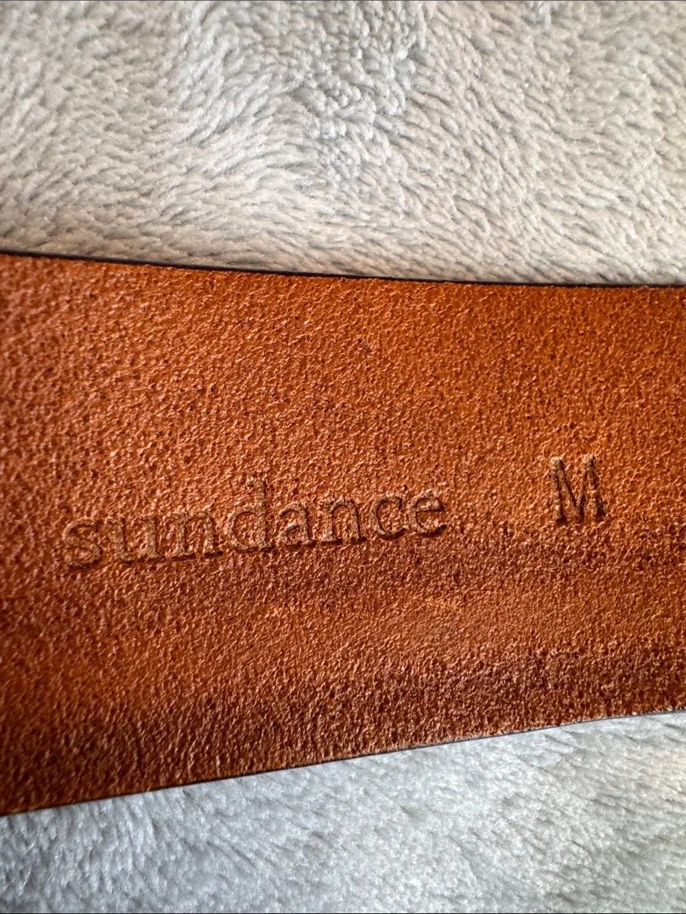 Sundance Rylee Leather Belt Brown Size Medium